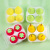 Fruit Cosmetic Egg Set Combination Bubble Water Big Powder Puff Lemon Pear Strawberry Avocado Makeup Tools Wholesale