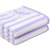 Factory Direct Sales Class A Combed Cotton 4-Color Striped Towel Cotton Present Towel Environmentally Friendly Dyeing