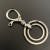 Linshi 307 Keychain Alloy Key Ring Simple Double Ring Small Buckle Cross-Border Southeast Asia Middle East Africa Hot Sale Products