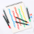 New Metal Marker Dot Doodle Pen Hand Account Fluoresent Marker Beautiful Color Metal Pen Cross-Border Double-Headed Mark
