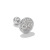 Korean Creative Animal Ear Bone Stud Stainless Steel Screw Stud Earrings Female Micro Inlaid Zircon Ear Piercing Jewelry Manufacturer