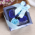 Valentine's Day Gift Square Box 4 Gato Soap Rose Cross-Border Mother's Day Gift 3.8 Artificial Flower Gift Box