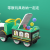 Seated Perambulator Retro Train Children's Toy Car Novelty Toys Boys and Girls over 3 Years Old Four-Wheel Baby Carriage