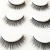 3d False Eyelashes Long Curling Eyelash Three Pairs of Soft Eyelash Factory Wholesale