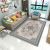 Retro Domestic Living Room Bedroom Crystal Velvet Anti-Slip Dots Coffee Table Carpet Long Floor Mat Non-Slip Foot Mat
