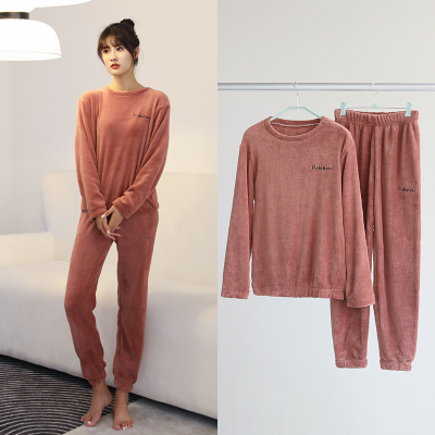 Fairy Warm Pants Japanese Style Sweatshirt and Sweatpants Autumn and Winter Leisure Warm Large Size Loose Pajamas