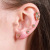 New Cute Bear Ear Bone Stud Screw Puncture XINGX Magic Wand Small Ear Studs Ins Earrings Wholesale