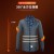 Shirt Autumn and Winter Fleece-Lined Thickened Cashmere Seamless Thermal Shirt Men's Casual Business Plaid Loose Middle-Aged Men's Shirt