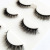 3D False Eyelashes Weaving Eyelash Natural Slender Cross False Eyelashes Eye Tail Lengthening Factory Wholesale