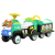 Seated Perambulator Retro Train Children's Toy Car Novelty Toys Boys and Girls over 3 Years Old Four-Wheel Baby Carriage