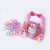 New Cute Princess Bag Disposable Small Rubber Band Children's Hair Tie Thickened High Elastic Rubber Band Color Hair Ring