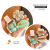 Korean Style New Children's Cloth Flower Barrettes Candy Pair Hair Band Rubber Band Cartoon Bear Bang Side Clip Suit