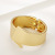 Large Glossy Bracelet for Women Wholesale Original Design High Sense Simple Fashionable Golden Rose Gold Hot Sale Hand Jewelry