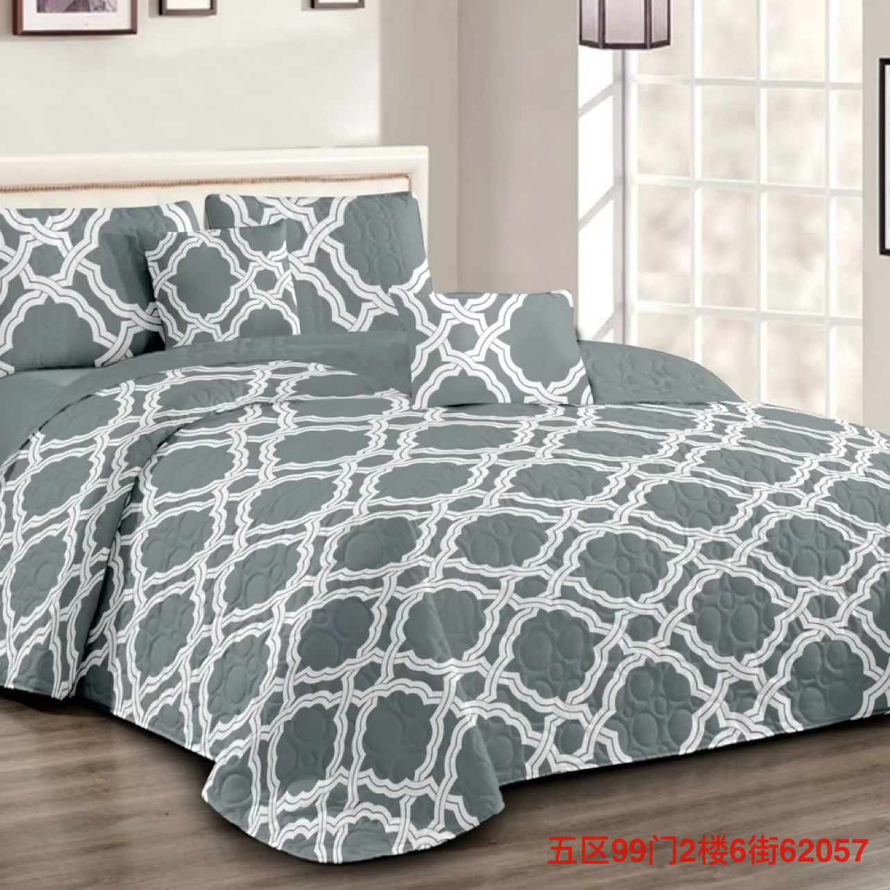 床盖三件套外贸爆款工厂直营被子床笠枕套床裙套装