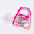 Bow Cartoon Princess Bag Disposable Children's Small Rubber Band Jelly Color Thickened Hair Ring Factory Wholesale