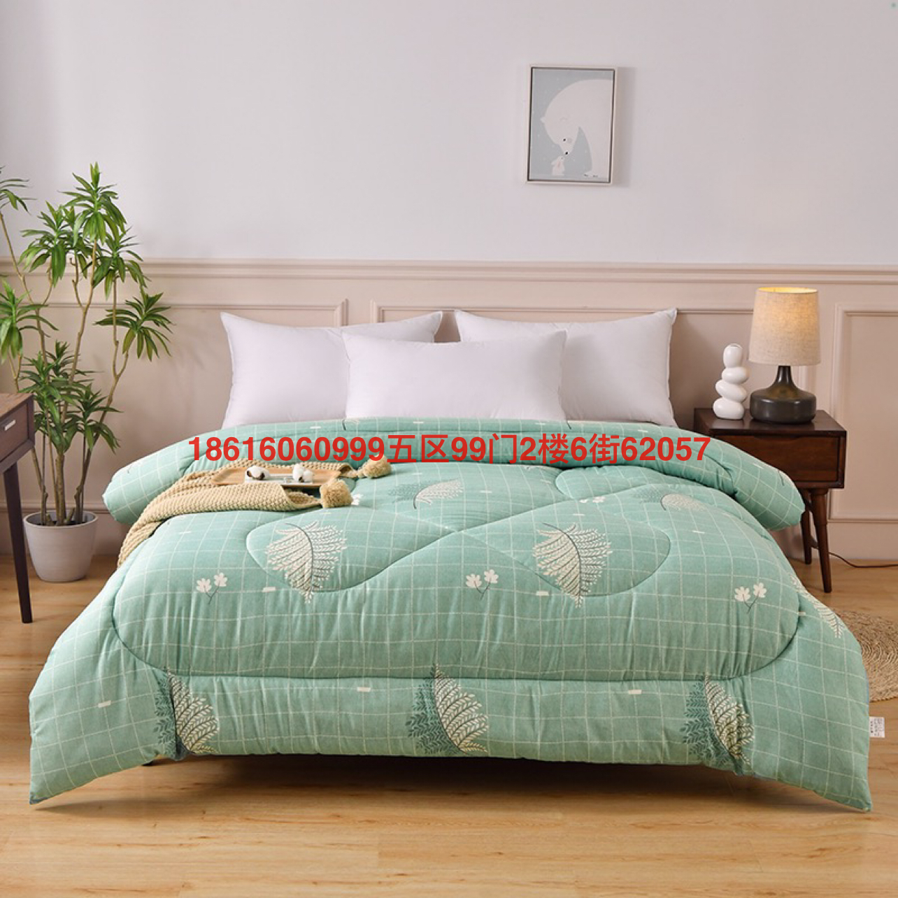 磨毛冬被纯棉羽绒被冬季被芯被子爆款被子加厚子母被羽绒被