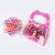 Bow Cartoon Princess Bag Disposable Children's Small Rubber Band Jelly Color Thickened Hair Ring Factory Wholesale