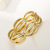 Irregular Bracelet Wholesale European and American Foreign Trade Export Fashionable Golden Small Glossy Exaggerated Personalized Wind Costume Accessories
