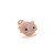 Pink Cute Kitty Ear Bone Stud Korean Style Small Animal Earrings Puncture Twist Ball Earrings Ins