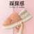 Women's Winter Fleece-Lined Cotton-Padded Shoes for Home Cotton Slippers Indoor Warm Thick Bottom Waterproof Postpartum Confinement