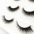 False Eyelashes 3D Three Pairs Eyelash Fashion Eye Tail Fiber Long False Eyelashes Factory Wholesale and Retail