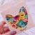 50 PCs Candy Color Towel Ring Children's Hair Band Girls Tie Hair Small Thumb Ring Does Not Hurt Hair Highly