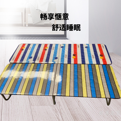 Factory Customized Simple Single Plank Bed Folding Bed Economical Convenient Office Noon Break Bed Accompanying Bed