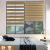 Full Shading Double-Layer Thickened Louver Curtain Home Bedroom Balcony Living Room Lifting Sunshade Waterproof Soft Gauze Curtain