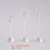 22 New European Crystal Candle Holder Dining Table Candle Cup Decoration Candle Dinner Fashion Acrylic Candle Decoration