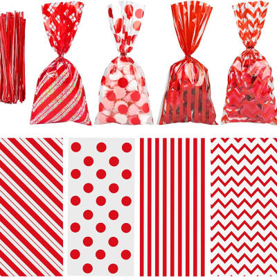 20*40 Valentine's Day Candy Bag Transparent OPP Bag Festive Gift Packaging Bag