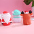 Cross-Border Hot Selling New Christmas Toys Squinting Squeeze Santa Claus Elk Compressable Musical Toy Staring Decompression
