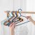 Youmeihui Simple Household Plastic Hangers Seamless Wide Shoulder Adult Clothes Hanger Wet and Dry Dual Use Drying Rack Storage Hanger