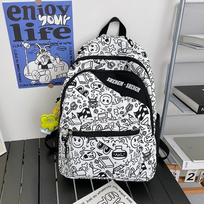 Middle School Student Schoolbag Female Mori Style Fresh Travel Backpack New Primary School High School Student Backpack Wholesale