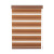 American-Style Lifting Double-Layer Brown Sun-Proof Shading Soft Gauze Curtain Office Meeting Room Living Room Engineering Louver Soft Gauze Curtain