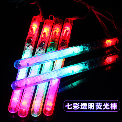 Factory Direct Sales Colorful Electronic Light Sticks Cheer Supplies Concert LED Glow Stick Stall Luminous Toys