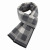 Men's Scarf Autumn and Winter Multi-Purpose Decoration Men's Business Scarf Multi-Functional Thermal Plaid Scarf Factory Wholesale