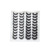 Factory Wholesale 20 Double Pairs of False Eyelashes Thick Long Natural Curling Cross Black Stem Eyelash