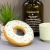 Creative Personalized Girly Gift Donut Coffee Cup Breakfast Cup Porcelain Hand Painted Afternoon Tea Cup and Saucer Combination Cup