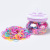 Korean Small Hair Accessories Children's Disposable Rubber Band Thick Color Rubber Band High Elastic Hair Bands Cute Bottled Hair Band