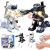 2.4G Somatosensory Remote Control Boxing Robot Double Competitive Fight Fight Intelligent Robot Model Toy Cross-Border