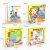 Geometric Gear Mushroom Nail Assembled Educational Toys Baby Learning DIY Three-Dimensional Puzzle Figure Science and Education