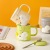 Creative Cute Cartoon Cat Relief Ceramic Coffee Cup with Cover Spoon Personal Cute Pet Water Cup Office Mug