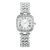 Full Diamond Women's Affordable Luxury Fashion Steel Belt Alloy Shell Watch New Square Rhinestone Roman Digital Dial Women's Watch