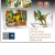 Toy Dinosaur Dinosaur Toy Manual Dinosaur Hand-Made Double Crown Dragon