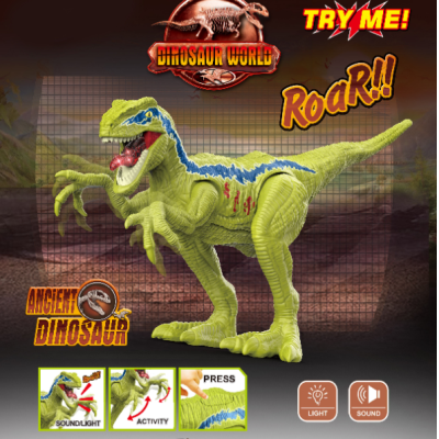 Toy Dinosaur Dinosaur Toy Manual Dinosaur Hand-Made Raptor