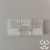 LED Soft Light Strip Crystal Buckle Welding-Free Adapter Quick Connector Connector Cross-Shaped Transparent Corner