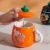 Creative Cute Relief Radish Rabbit Mug Personality Hand Gift Ceramic Coffee Cup with Cover Spoon Drinking Cup