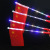 Luminous Flag Children's Glow Stick National Day Hand-Cranked Flag Five-Star Flag Light Stick Luminous Toys Wholesale