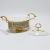 Oval Ceramic Buffet Stove Food Heating Container Table Open Flame Heating Hot Pot Alcohol Stove