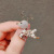 Real Gold Electroplated Deer Brooch Female Ins Trendy Cute Personality Coat Sweater Pin Sweet Elegance Accessories Clothing